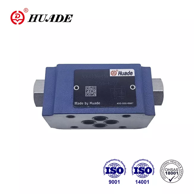 Piastra intermedia con valvola di ritegno Z2S 6